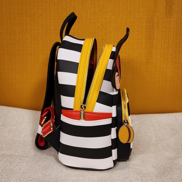 Loungefly McDonald's Hamburglar Cosplay Fast Food Character Mini Backpack NEW - Picture 12 of 14